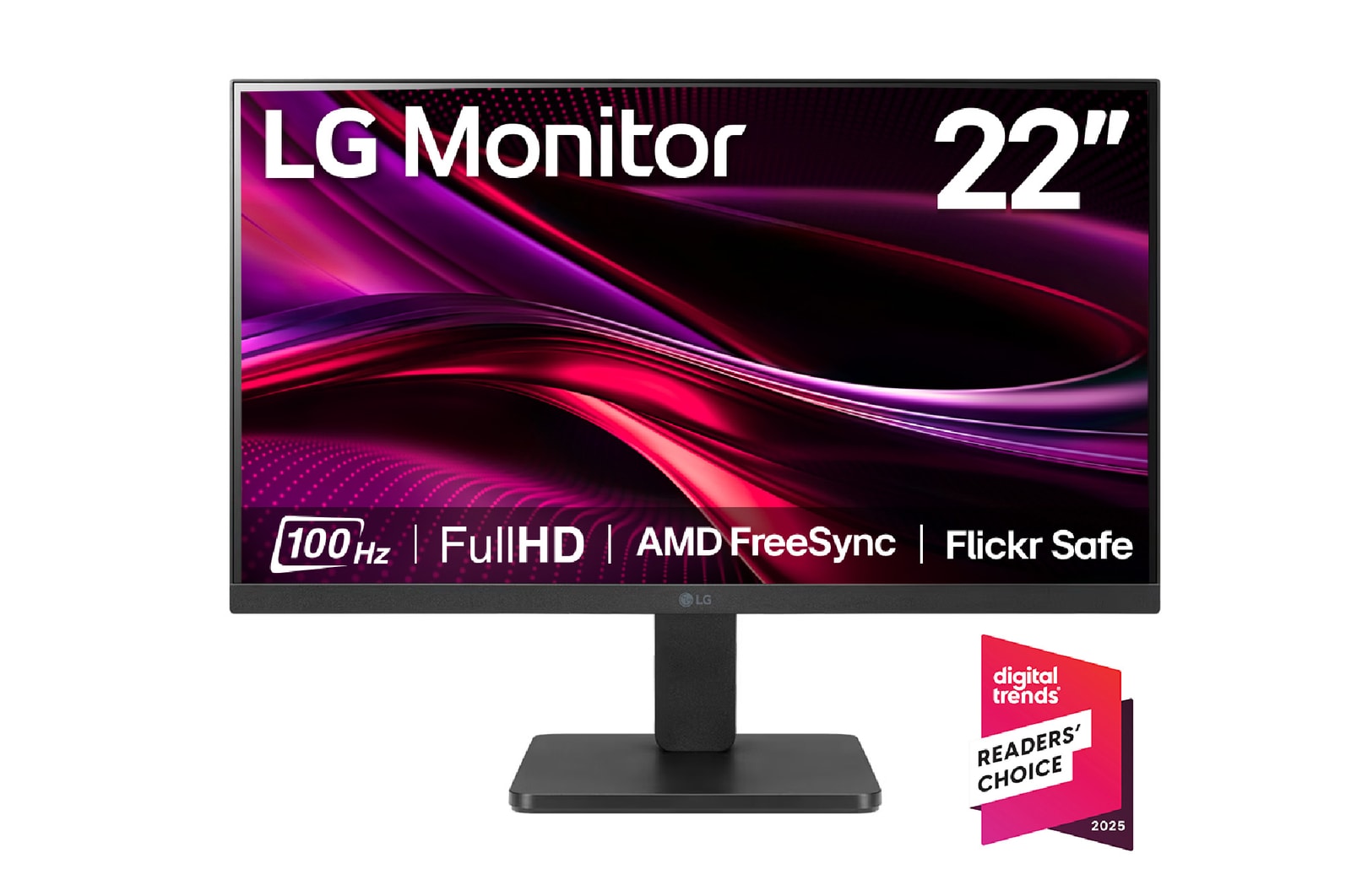 vista frontal Monitor FHD - 22MR410-B